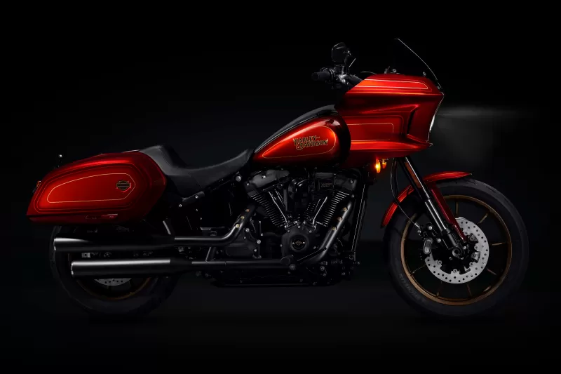 Harley-Davidson Low Rider El Diablo, Limited edition, Dark background, 2022, 5K, 8K