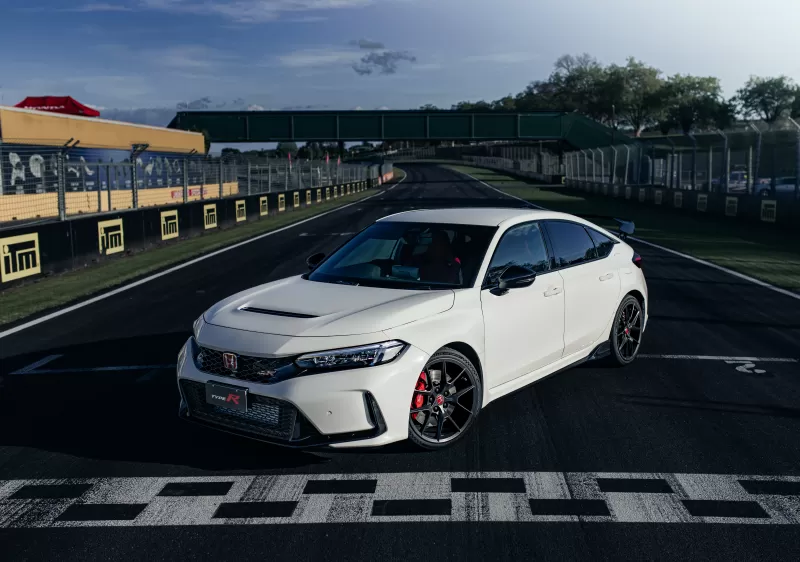 Honda Civic Type R, High Performance Hatchback, Race track, 5K, 2022