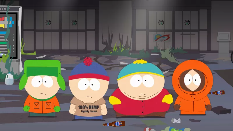 South Park, Kenneth McCormick (Kenny), Eric Cartman, Stan Marsh, Kyle Broflovski, Animated series