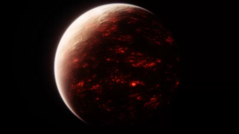 Red planet, Burning, Space exploration, Dark background