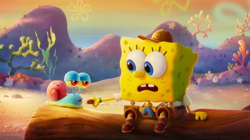 SpongeBob, Gary the Snail, Animation movies, 3D SpongeBob