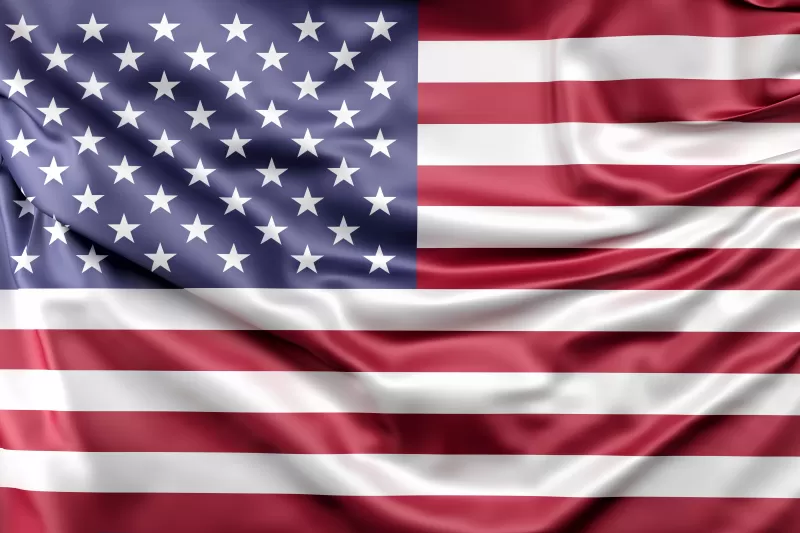 American flag, Flag of USA, Flag of the United States, National flag, 5K, 8K