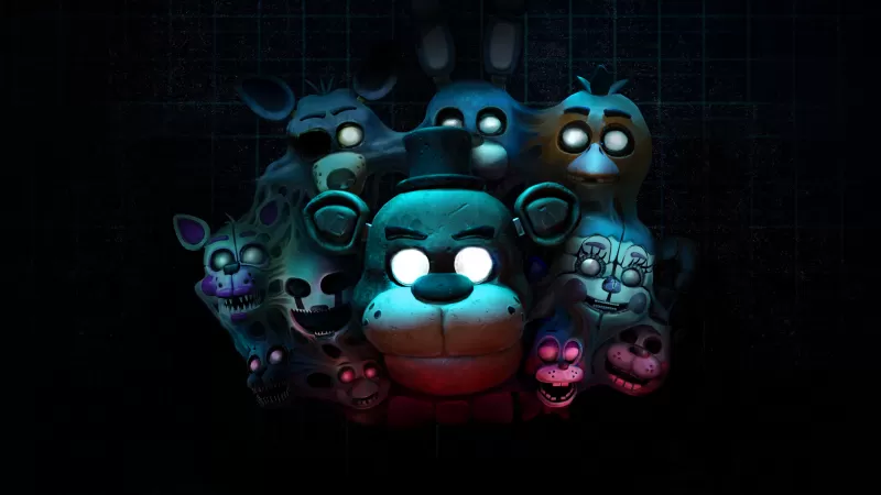 FNAF: Help Wanted, Five Nights at Freddy's, Survival horror, Black background