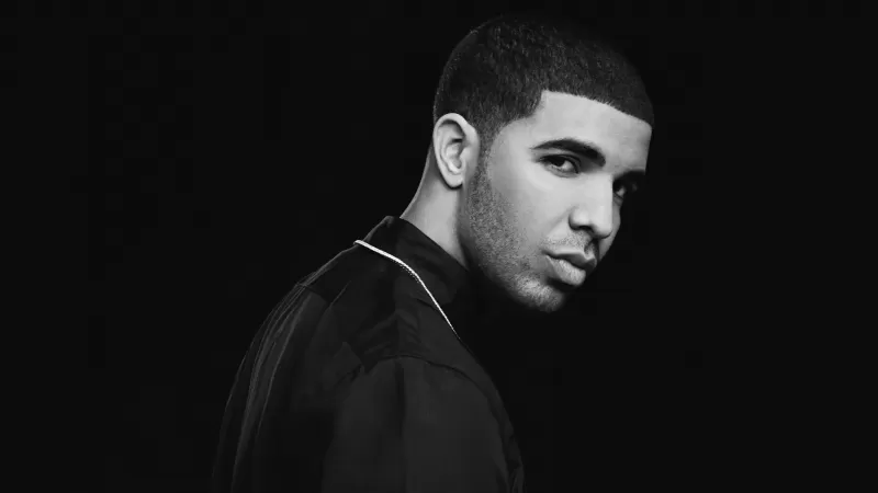 Drake 5K, Black background