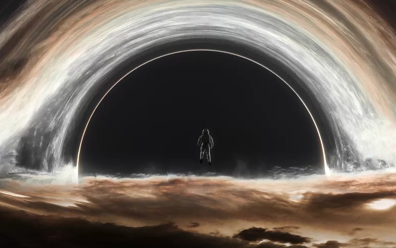 Gargantua's pull Me Digital 2019 | Black hole wallpaper, Space artwork,  Space art