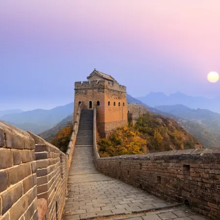 Great Wall of China, Jinshanling, Sunrise, 5K