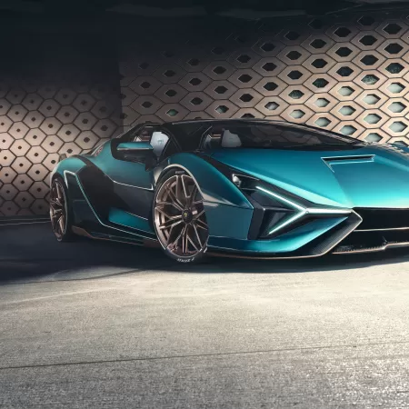 Lamborghini Sián Roadster, Supercars, 2020, 5K, 8K