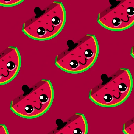 Cute Watermelon 4K, iPhone wallpaper
