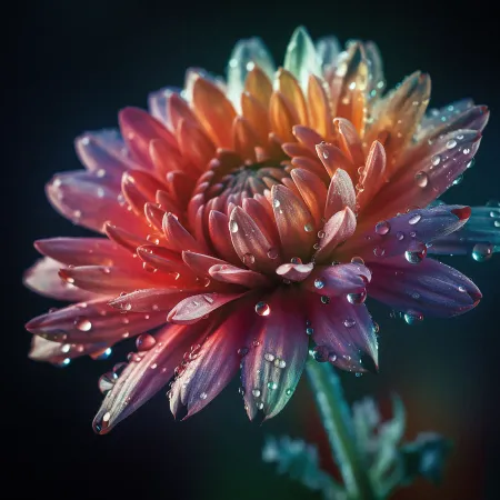 flower water droplets, macro photography, petal, stamen, pistil, nature freshness, beauty wallpaper