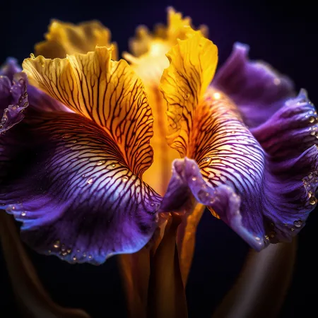 AI generated flower wallpaper