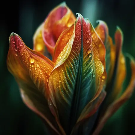 flower water droplets, macro photography, petal, stamen, pistil, nature freshness, beauty wallpaper