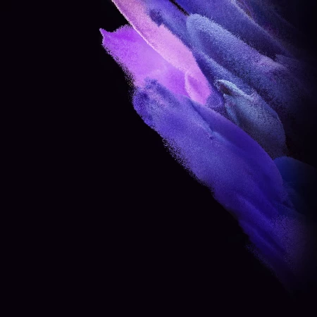 Samsung Galaxy S21, Stock, AMOLED, Particles, Purple, Pink, Black background