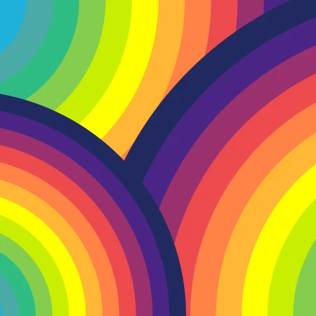 Rainbow colors, Colorful background, Multi color, Pattern, 5K, 8K