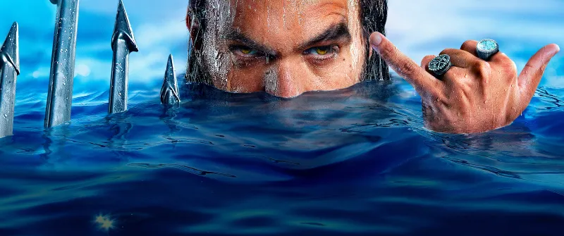 Aquaman and the Lost Kingdom, Ultrawide 8K wallpaper, Jason Momoa