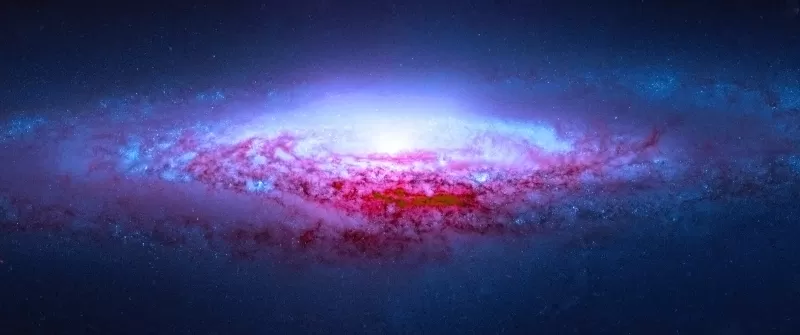 Spiral galaxy, Astronomy, Universe, Colorful, Vivid