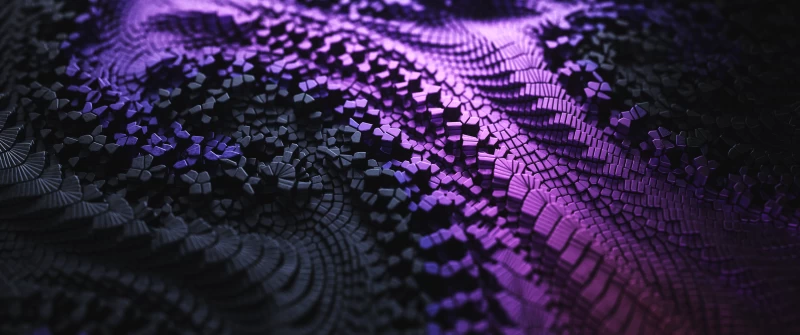 Macro, Surface, 3D background, Sci-Fi, Purple background