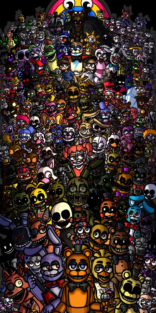 FNAF, Five Nights at Freddy's, All characters
