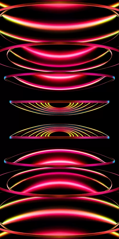 iPhone background, Black background, Pink abstract