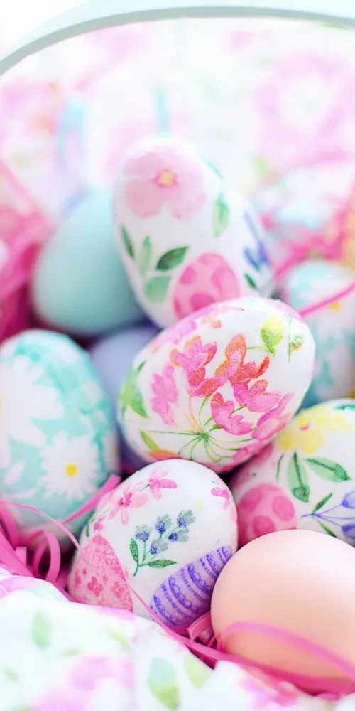Easter eggs, Easter background 5K, Colorful