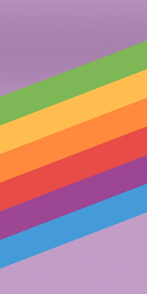 iOS 16, Stripes, Colorful