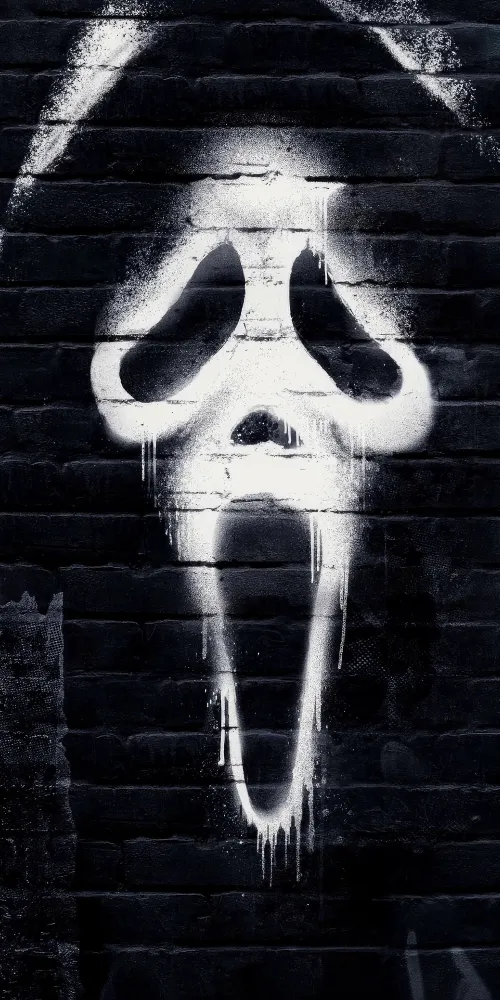 Scream VI Ghostface iPhone wallpaper, Scream 6