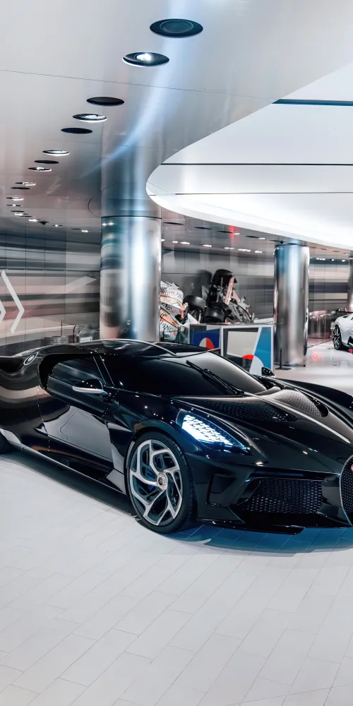 Bugatti La Voiture Noire Phone wallpaper