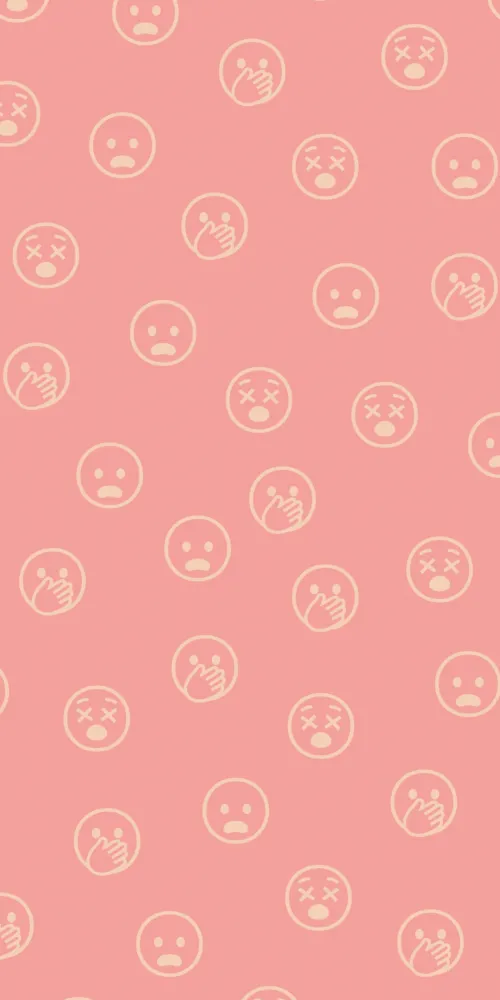 Emoji Pink wallpaper