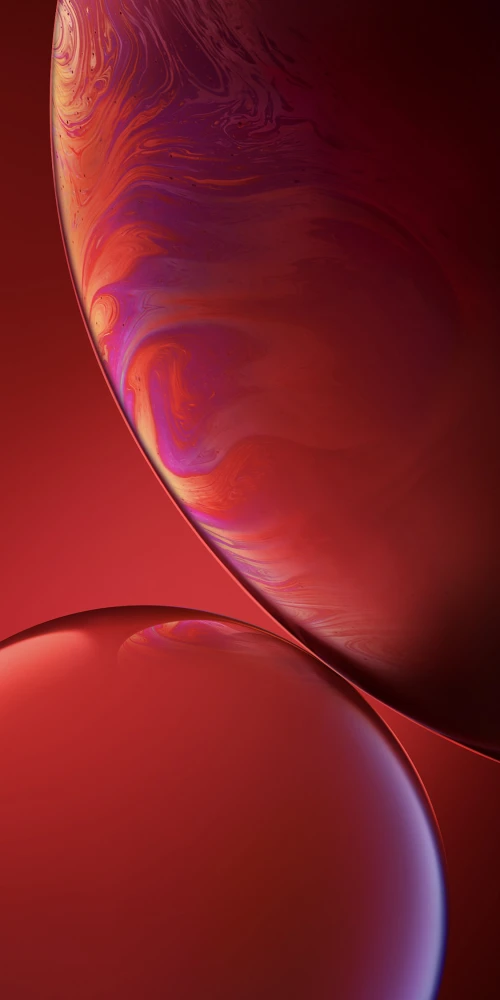 iPhone XR Red Wallpaper