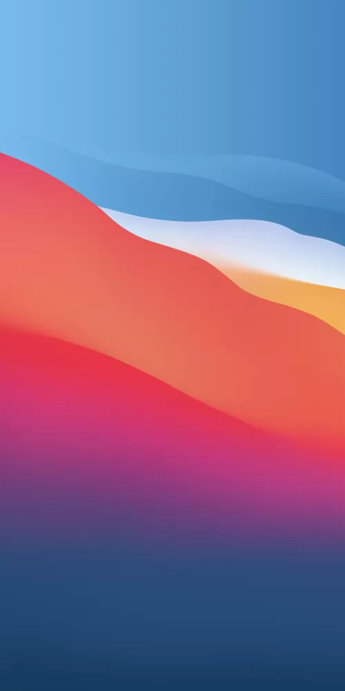 macOS Big Sur, Colorful, Waves, Smooth, Stock, Apple, Aesthetic, 5K