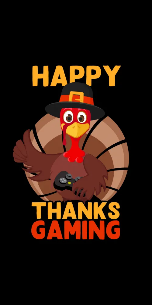 Happy Thanks Gaming iPhone wallpaper