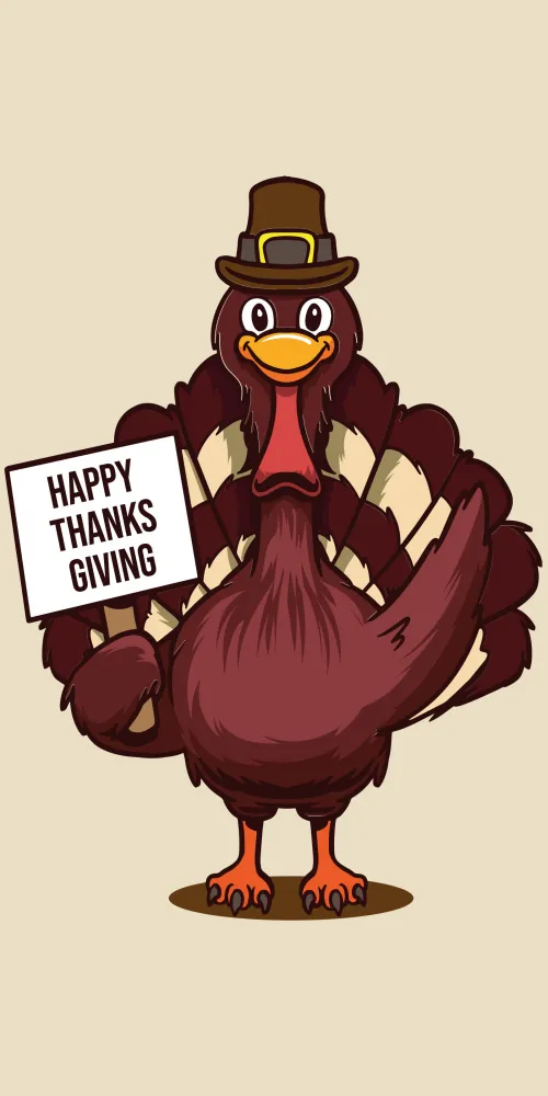 Happy Thanksgiving Illustration