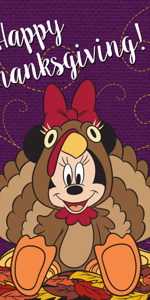 Happy Thanksgiving Minnie Mouse