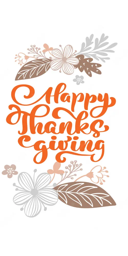 Happy Thanksgiving iPhone wallpaper HD