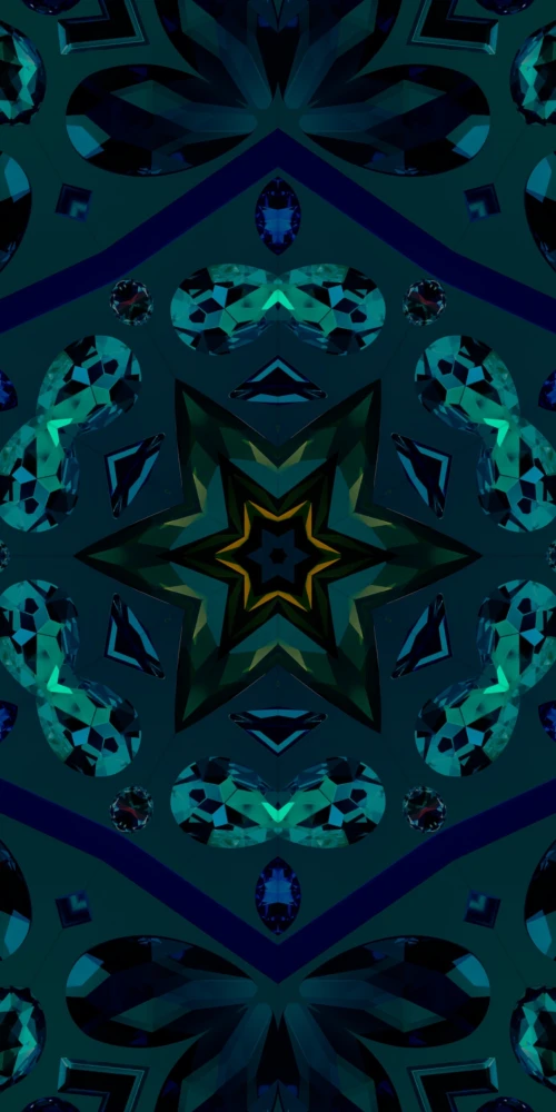 iOS 17 Kaleidoscope HD Background