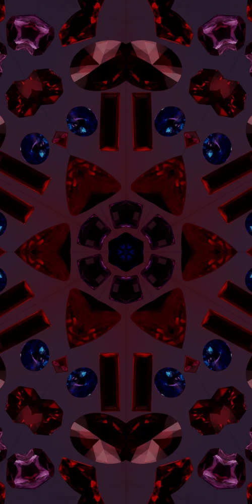 iOS 17 Kaleidoscope Wallpaper