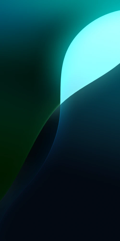 iOS 18, Azure, Dark Mode wallpaper
