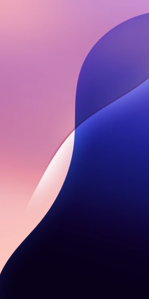 iOS 18, Purple theme, Light Mode wallpaper