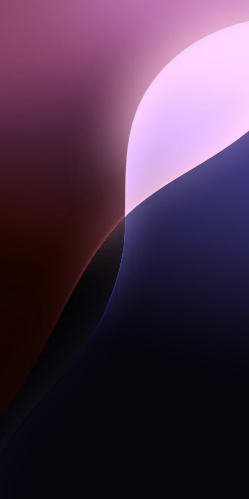 iOS 18, Purple theme, Dark Mode wallpaper