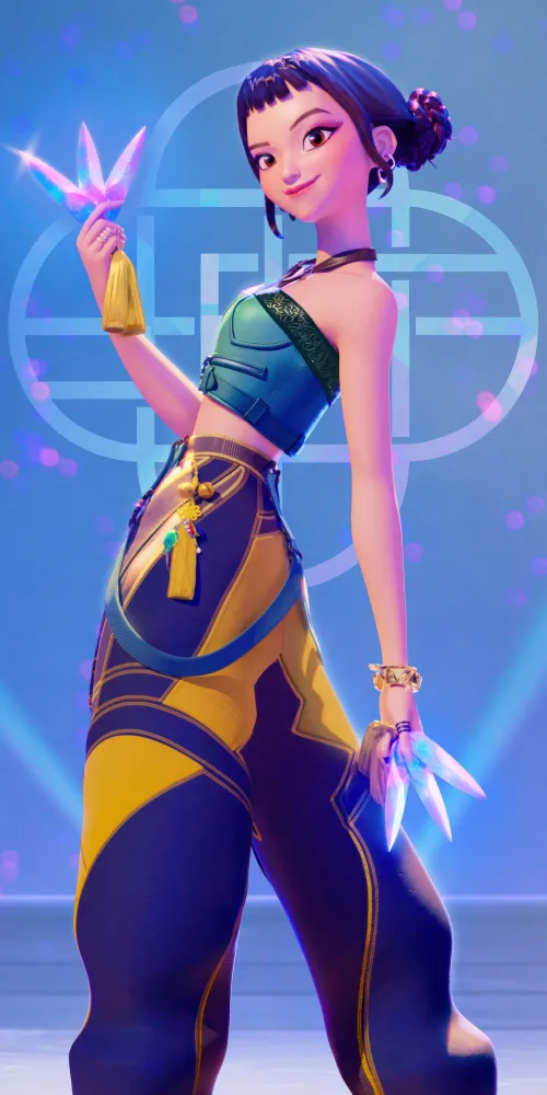 Zoey (Huntrix) iPhone wallpaper