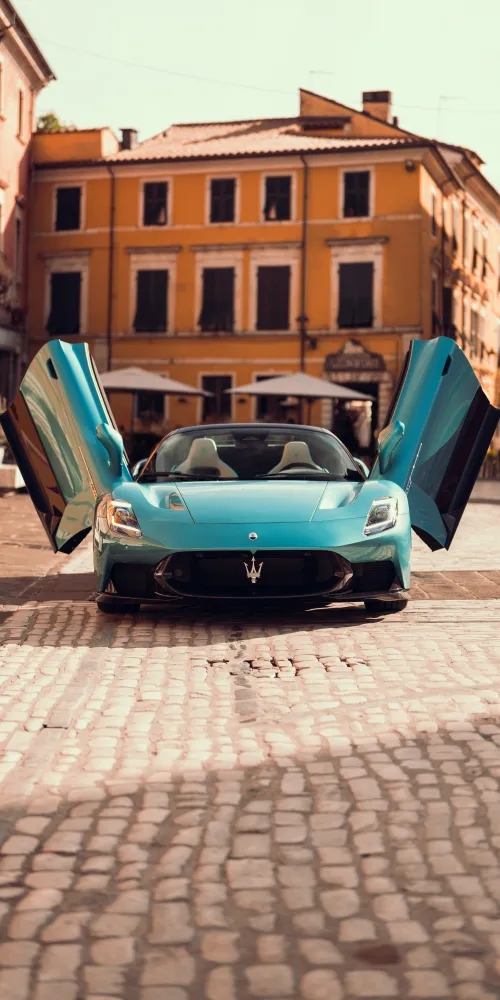 Maserati MCPURA Cielo, iPhone wallpaper 5K