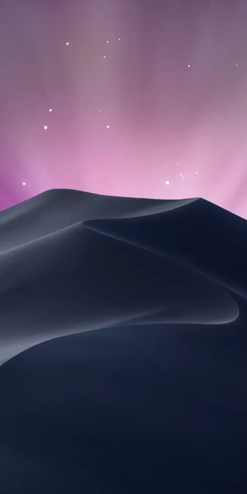 macOS Mojave, OS X Leopard, Aurora sky, Desert, Stock, Aesthetic