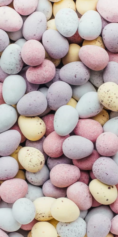 Easter eggs, Colorful eggs, Girly backgrounds, Happy Easter