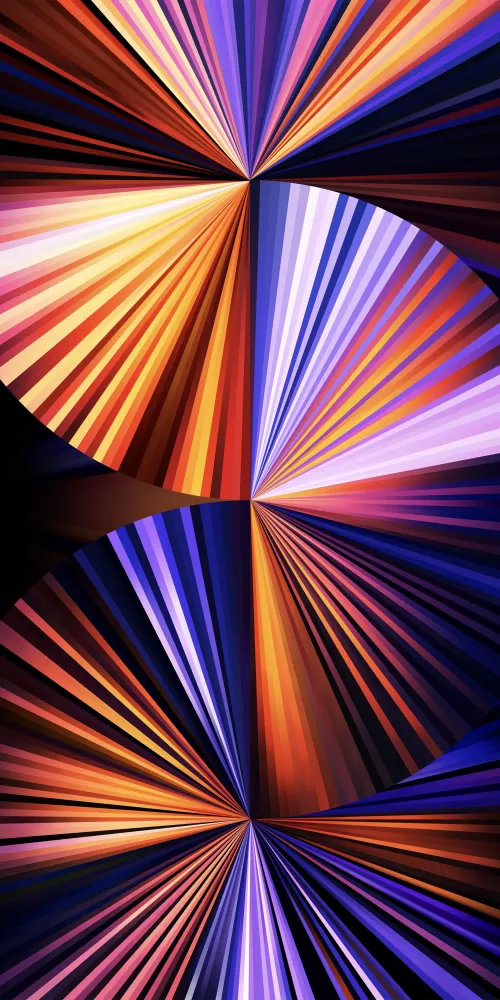 iPad Pro 2021, Apple Event 2021, Purple, Light, Colorful, Stock, Multicolor