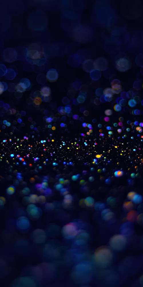 Soap Bubbles, Bokeh, Macro, Dark background, Glitter, Bubbles, Colorful, Blue