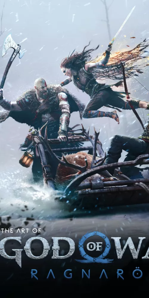 God of War Ragnarök, Kratos, Freya, Atreus, 2022 Games, PlayStation 4, PlayStation 5